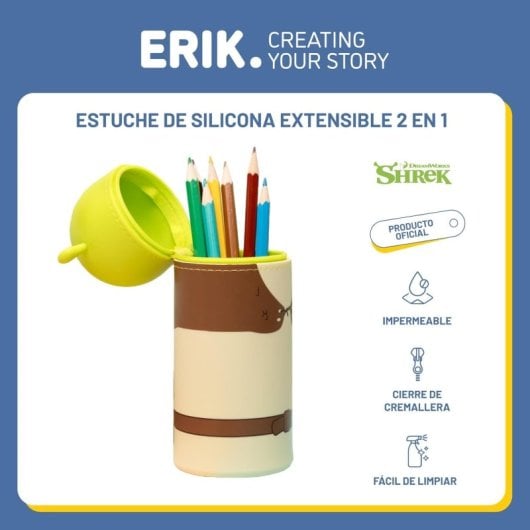 Estuche 3d Shrek