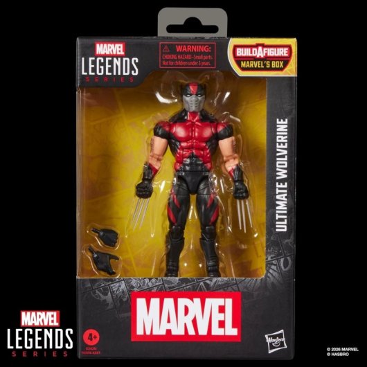 Figura Ultimate Wolverine Marvel Legends Articulada 15 Cms