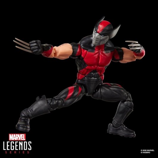 Figura Ultimate Wolverine Marvel Legends Articulada 15 Cms
