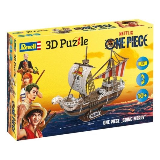 Puzzle 3D Revell Flying Lamb Going Merry One Piece 32 cm 112 Pieces