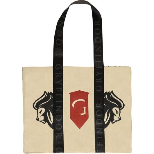 Sac Tote Gryffindor Harry Potter Coton Polyester Officiel