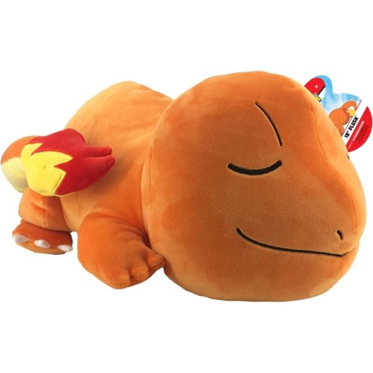 Peluche Charmander Dormilón Pokémon 45 Cms