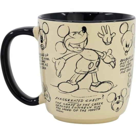 Mok Disney Mickey Mouse Keramiek 380 ml Originele Schetsen