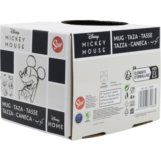Mok Disney Mickey Mouse Keramiek 380 ml Originele Schetsen