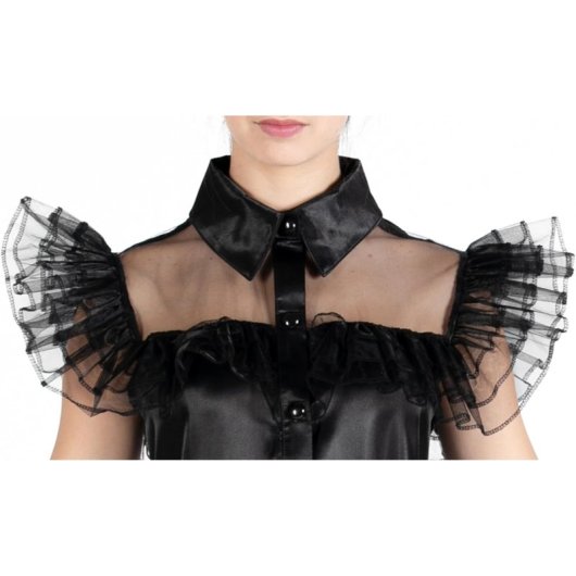Disfraz Vestido De Baile Wednesday Addams Miércoles Addams Talla M