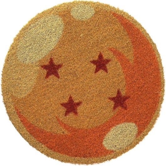 Felpudo Dragon Ball 4 Sterren Rond 50 cm PVC Antislip