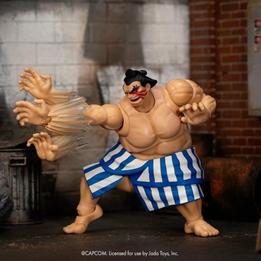 Figura E Honda Street Fighter Ii The Final Challengers Articulada 17 Cms