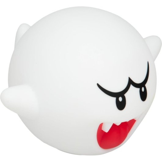 Lámpara De Silicona Boo Squishy Glo Super Mario Bros Nintendo