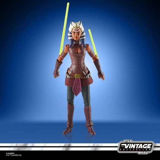 Figura Ahsoka The Clone Wars Star Wars The Vintage Collection Articulada 15 Cms