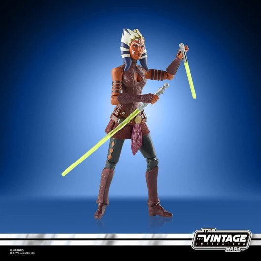 Figura Ahsoka The Clone Wars Star Wars The Vintage Collection Articulada 15 Cms
