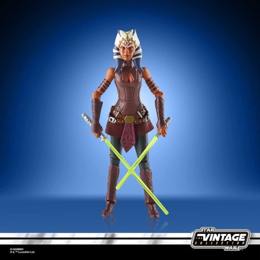Figura Ahsoka The Clone Wars Star Wars The Vintage Collection Articulada 15 Cms