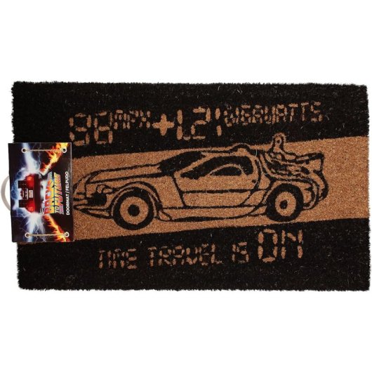 Felpudo Delorean Regreso Al Futuro Back To The Future 60 X 40 Cms