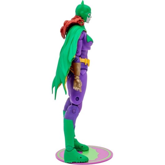 Figura Batgirl Jokerizada Dc Multiverse Gold Label Articulada 17 Cms