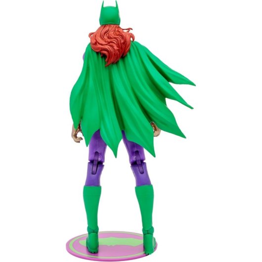 Figura Batgirl Jokerizada Dc Multiverse Gold Label Articulada 17 Cms