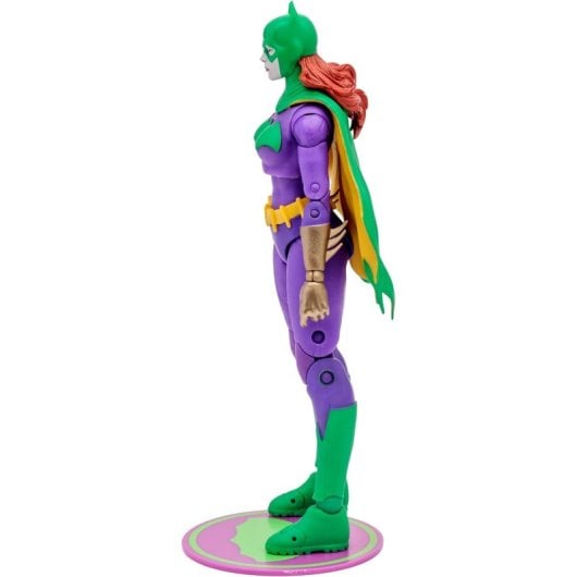 Figura Batgirl Jokerizada Dc Multiverse Gold Label Articulada 17 Cms