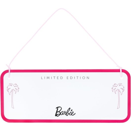 Letrero De Habitación Customizable Barbie 25 X 10 Cms