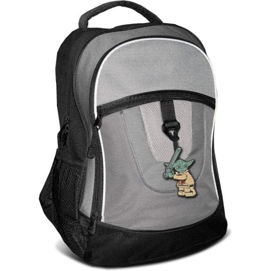 Etiqueta de Bagagem LEGO Star Wars Yoda 3D para Mochilas e Malas