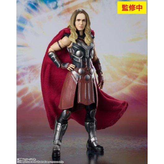 Figura Mighty Thor Jane Foster Thor Amor Y Trueno Marvel Articulada 15 Cms
