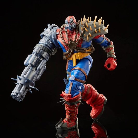 Figura Cyborg Spider-woman Spider-man Across The Spiderverse Part One Marvel Legends Articulada 23 Cms