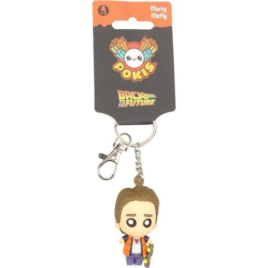 Llavero Marty Mcfly Pokis Regreso Al Futuro Back To The Future Cabezón 6 Cms