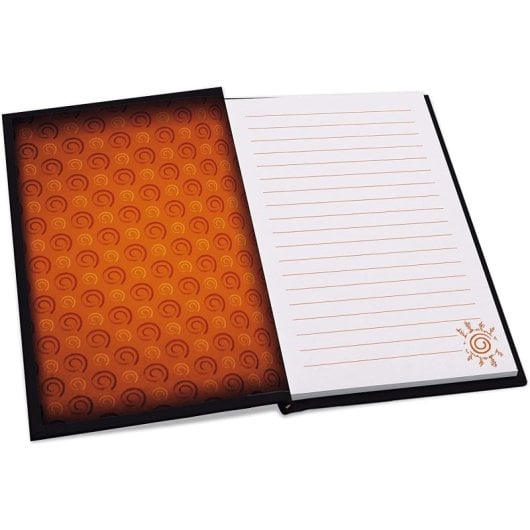 Caja Regalo Naruto Shippuden Vaso Cristal 400 Mls + Pin + Cuaderno Konoha