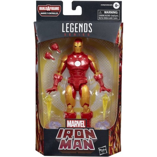 Figura Iron Man Marvel Legends Series 17 Cms