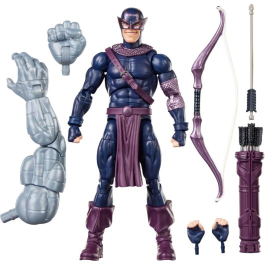Figura Dark Avengers Hawkeye Marvel Legends Articulada 15 Cms