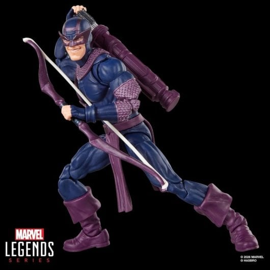 Figura Dark Avengers Hawkeye Marvel Legends Articulada 15 Cms