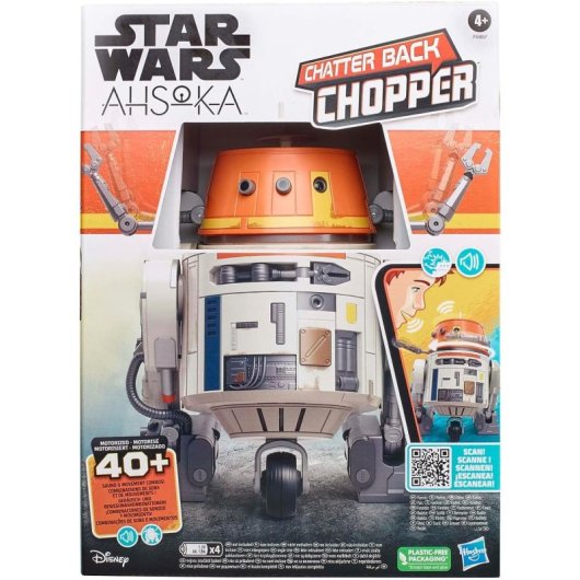 Figurine Animatronique Chopper Star Wars Ahsoka 19 cm Sons et Mouvements