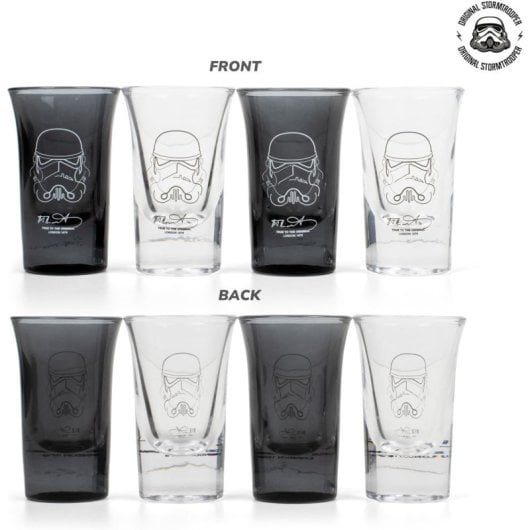 Set 4 Vasos De Chupito Original Stormtrooper Star Wars