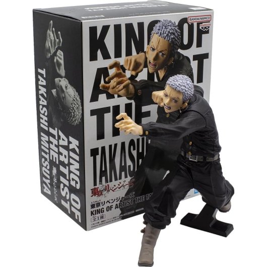 Figura Takashi Mitsuya King Of The Artist Tokyo Revengers 16 Cms