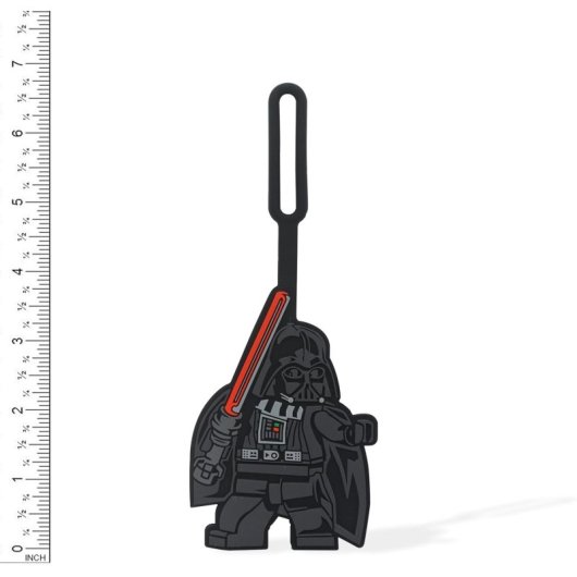 Etiqueta de Bagagem LEGO Star Wars Darth Vader 3D Personalizável
