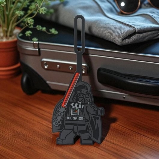 Etiqueta de Bagagem LEGO Star Wars Darth Vader 3D Personalizável
