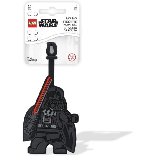 Etiqueta de Bagagem LEGO Star Wars Darth Vader 3D Personalizável