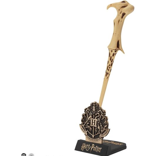 Stylo baguette Lord Voldemort Cineréplicas avec support et marque-page Harry Potter