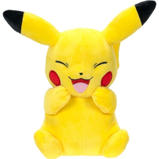 Peluche Pikachu Sonriendo Pokémon 21 Cms