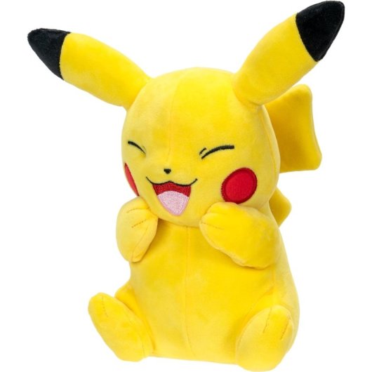 Peluche Pikachu Sonriendo Pokémon 21 Cms