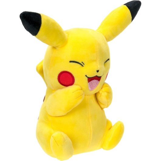 Peluche Pikachu Sonriendo Pokémon 21 Cms