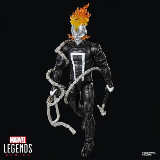 Figura Ghost Rider Robbie Reyes Marvel Legends Articulada 15 Cms