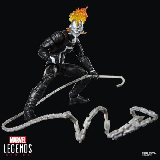 Figura Ghost Rider Robbie Reyes Marvel Legends Articulada 15 Cms