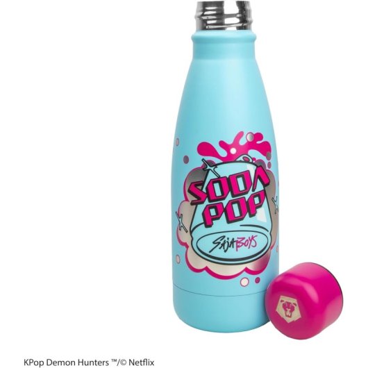 Botella Metálica Soda Pop K-pop Demon Hunters 500 Mls