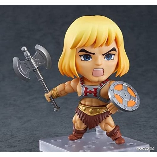 Figura Mini He-man Nendoroid Masters Del Universo Revelation Articulada 10 Cms
