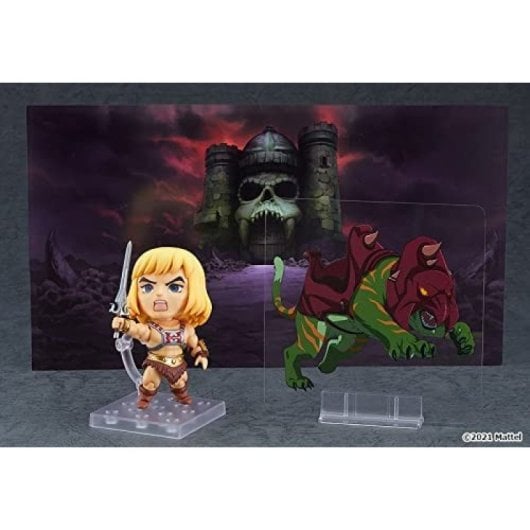 Figura Mini He-man Nendoroid Masters Del Universo Revelation Articulada 10 Cms
