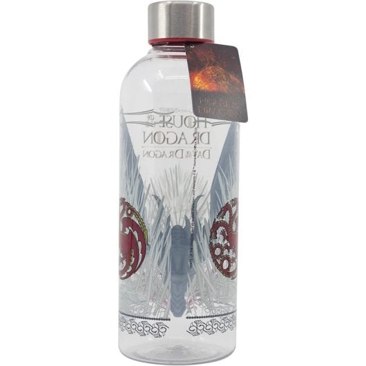 Drinkfles Stor Day of the Dragon House of the Dragon 850 ml Transparant Metaaldeksel