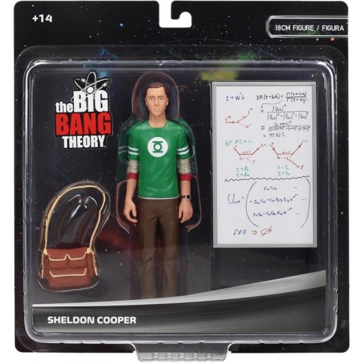 Figura Sheldon Cooper The Big Bang Theory 18 Cms