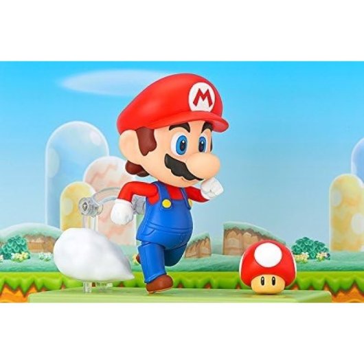 Figura Super Mario Bros Con Accesorios Nintendo 10 Cms