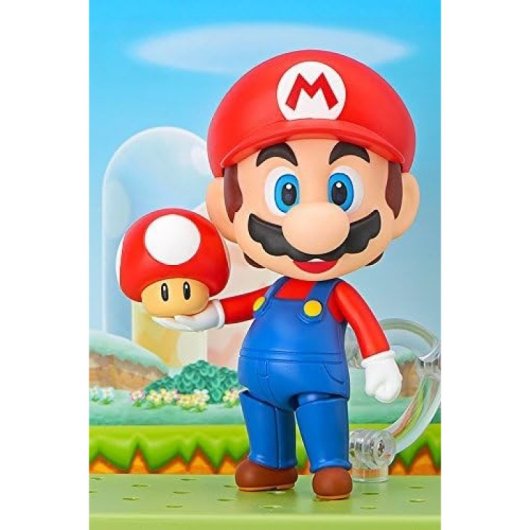 Figura Super Mario Bros Con Accesorios Nintendo 10 Cms