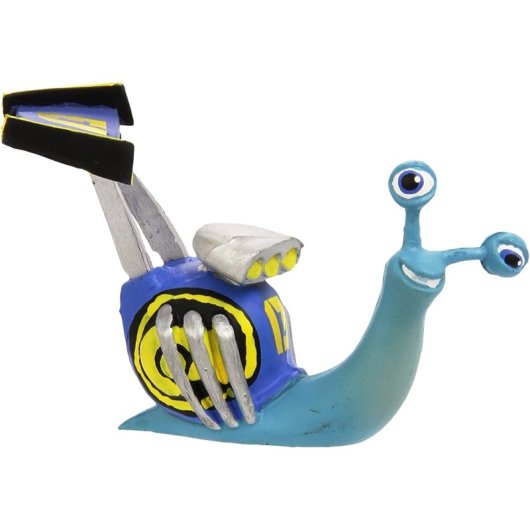 Figura Turbo Derrape Dreamworks Comansi 6 cm resina dipinta a mano