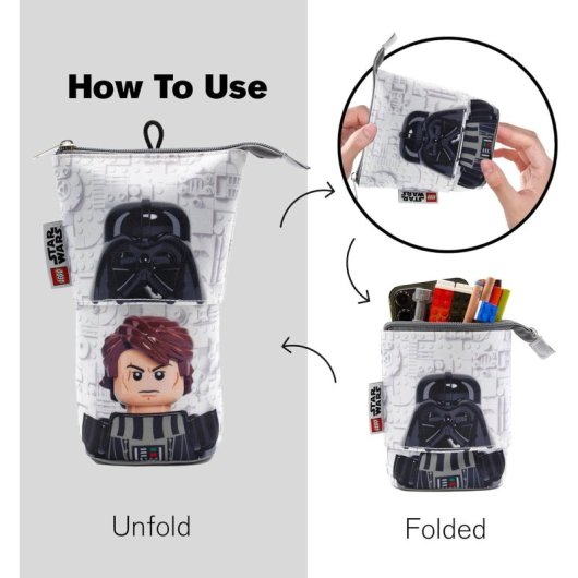 Estuche Flexible Darth Vader Lego