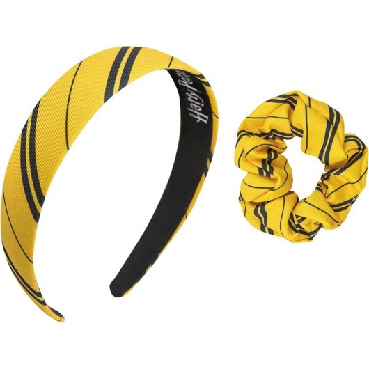 Set Harry Potter Hufflepuff Diadema + Lazo